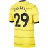 Camisola Chelsea Kai Havertz 29 Equipamento Segundo 2021-2022 Manga Curta